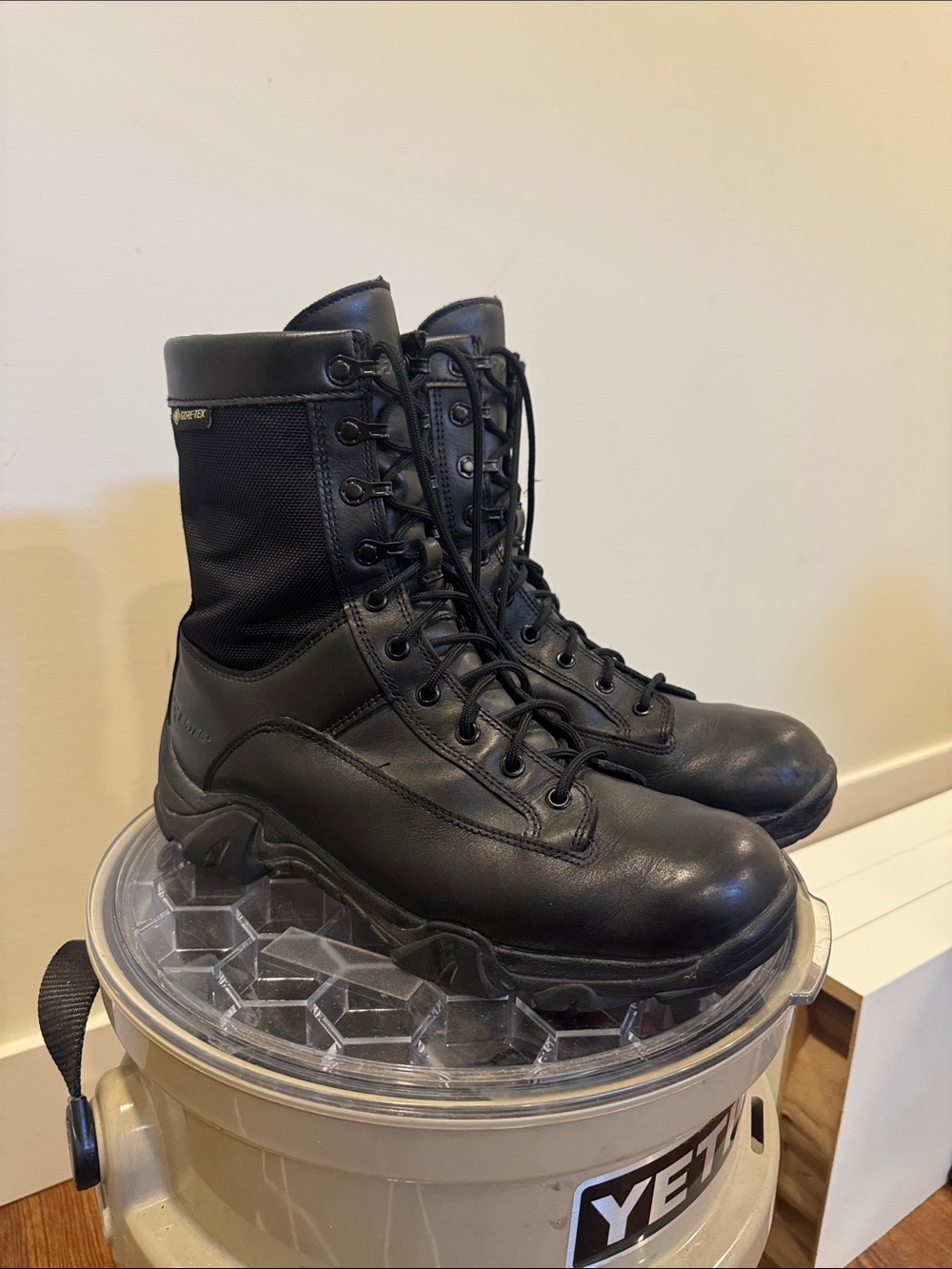 Bates Black Tactical Lace-Up Duty Boots